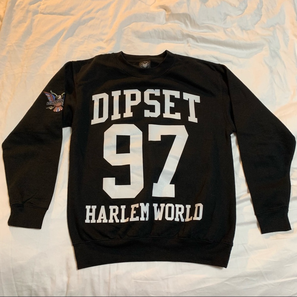Official Diplomats Dipset Harlem World Crewneck Sweater Camron